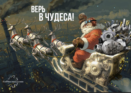 Поздравляем с наступающим Новым Годом!